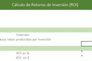Formato Para Calcular ROI En Excel